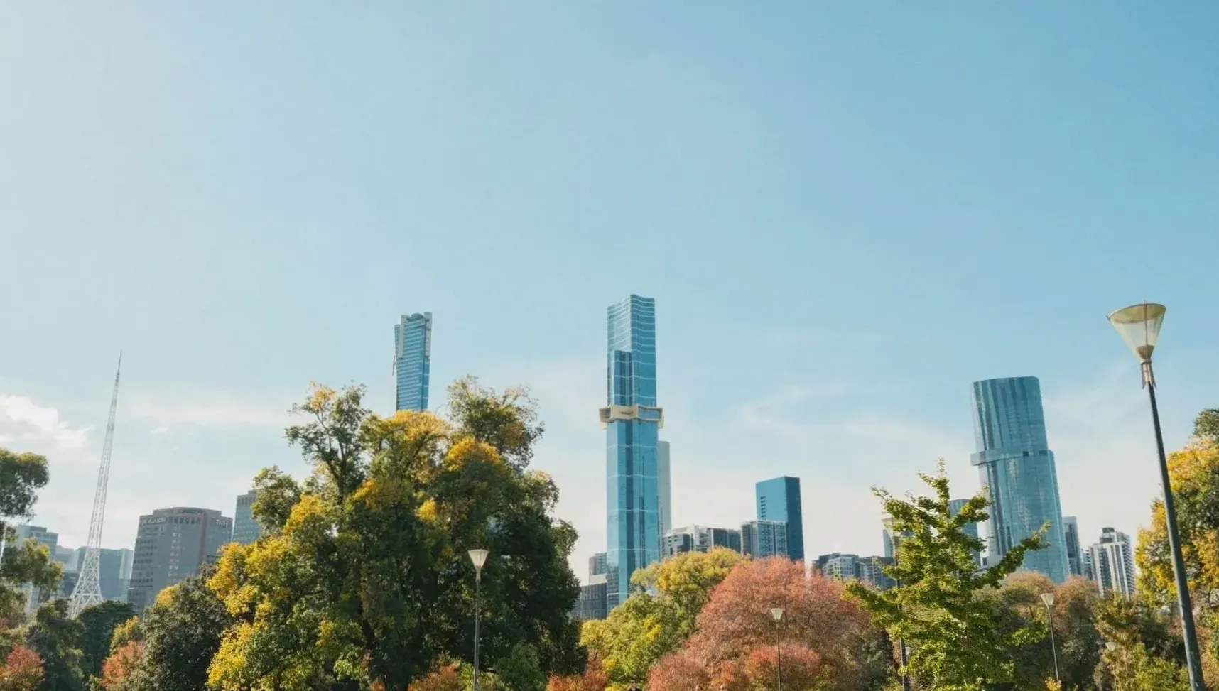 An evening in Melbourne
